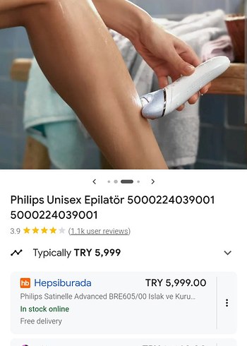Philips Unisex Epilatör Beyaz Islak ve Kuru - Görsel 13