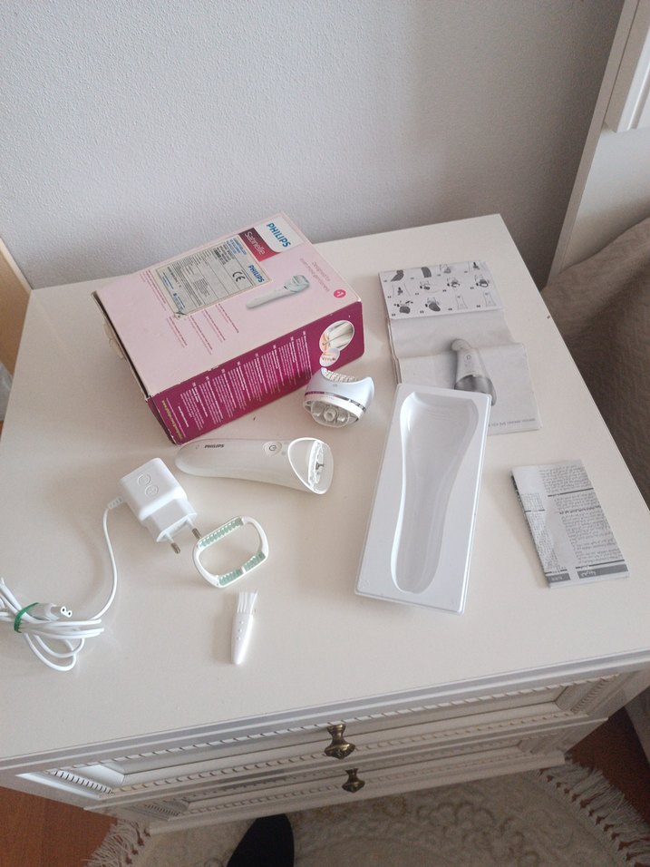 Philips Unisex Epilatör Beyaz Islak ve Kuru - Görsel 5