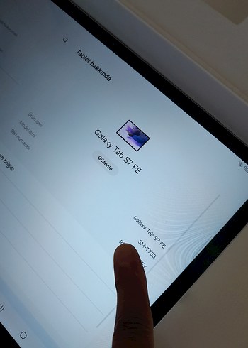 Beden Gri Samsung Galaxy Tab Tablet