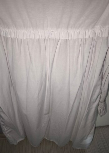 Beyaz Keten Düğmeli Bohem Gömlek - Görsel 7