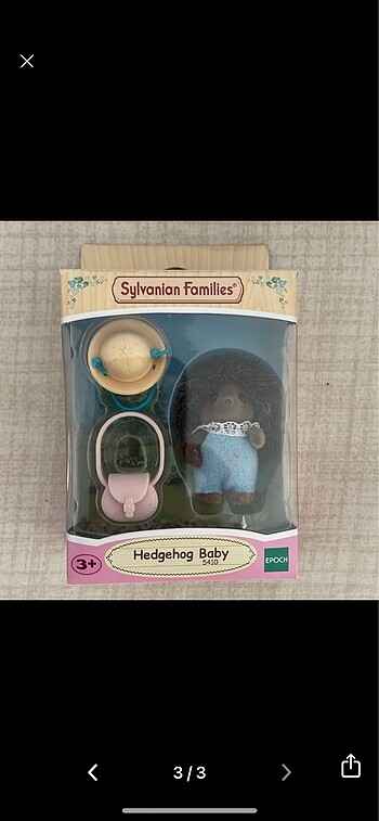 Beden sylvanian families kirpi