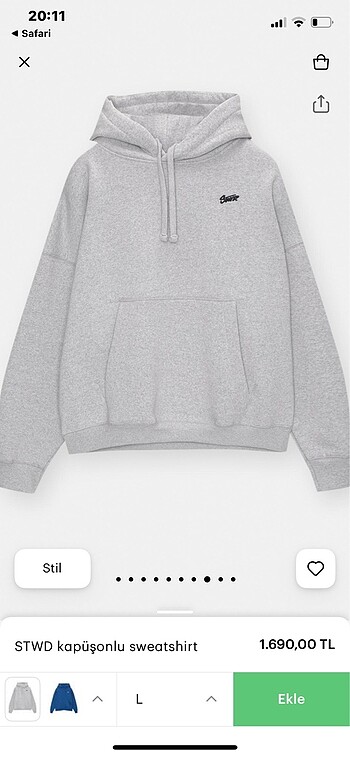 pull and bear sweat