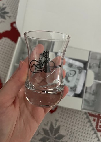 Desenli 6'lı Cam Bardak Seti - Görsel 3