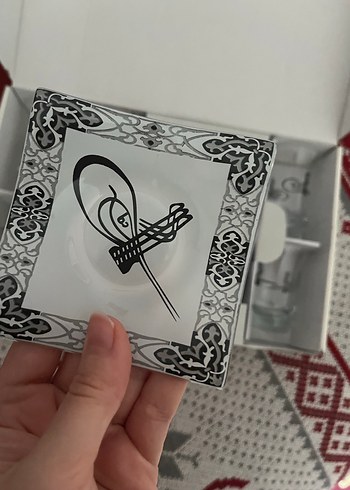 Desenli 6'lı Cam Bardak Seti - Görsel 2