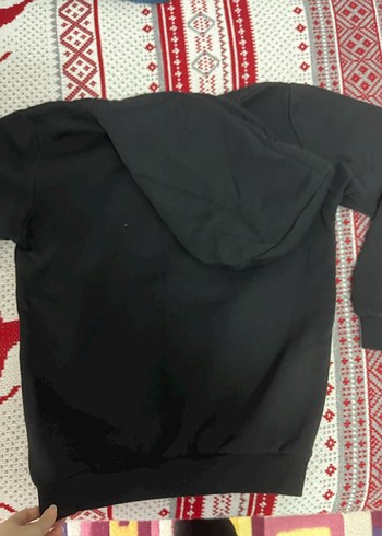 Nike Siyah Kapüşonlu Sweatshirt - Görsel 3