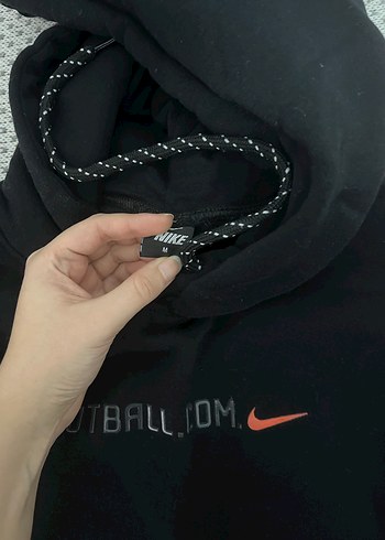 Nike Siyah Kapüşonlu Sweatshirt - Görsel 2