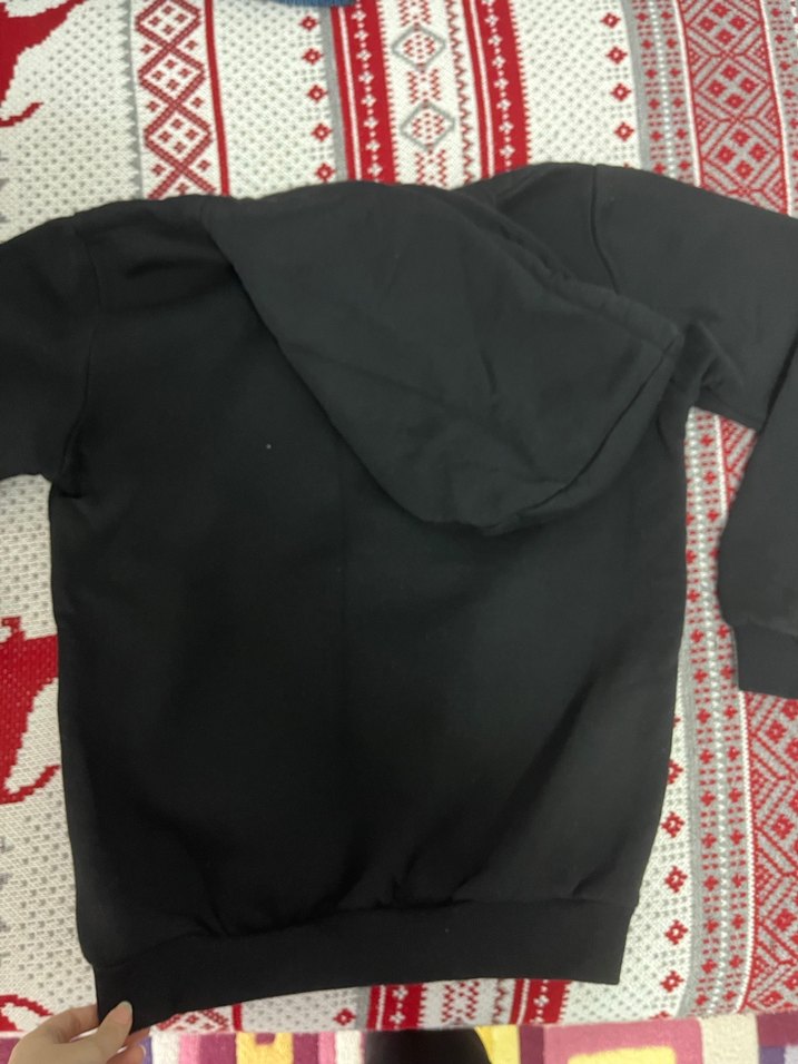 Nike Siyah Kapüşonlu Sweatshirt - Görsel 3