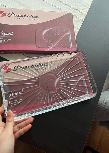 Paşabahçe elegant servis tabağı 2 li - Görsel 3