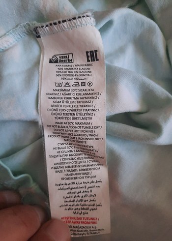 Mavi Dinozor Baskılı Çocuk Atlet - Görsel 5