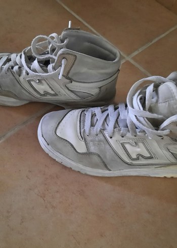 Beyaz Bağcıklı Spor Ayakkabı - Görsel 2