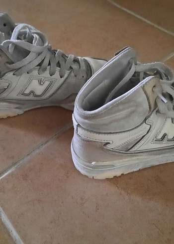 Beyaz Bağcıklı Spor Ayakkabı - Görsel 4