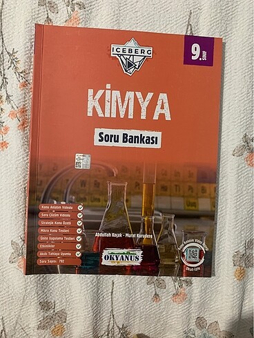 9. Sınıf Kimya Test Kitabı