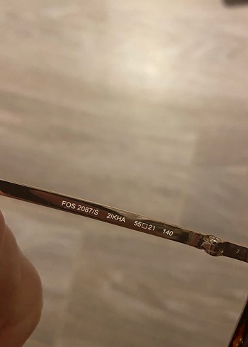 Fossil cat eye güneş gözlüğü - Görsel 9