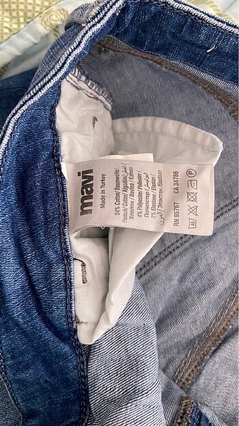 xs Beden mavi Renk Mavi jeans kot pantolon
