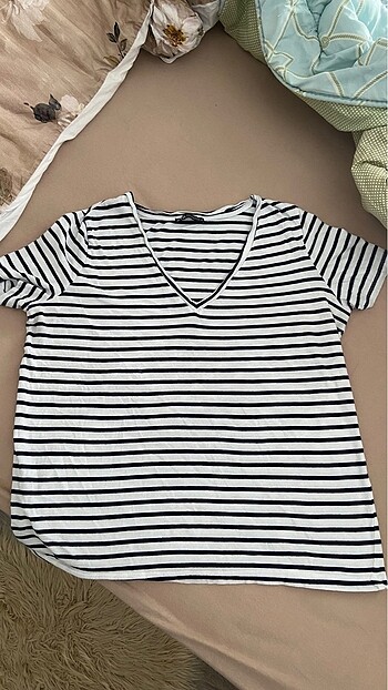 Zara çizgili tshirt