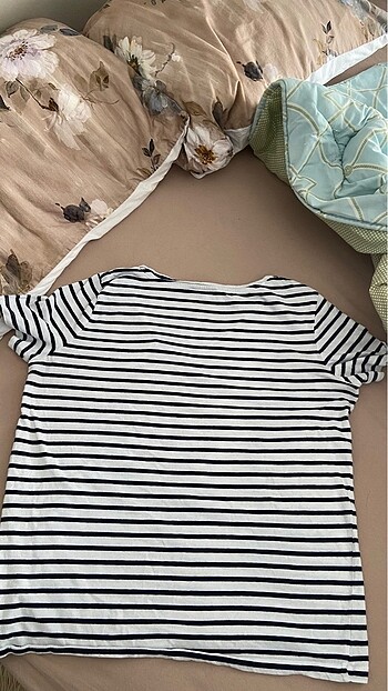 l Beden Zara çizgili tshirt