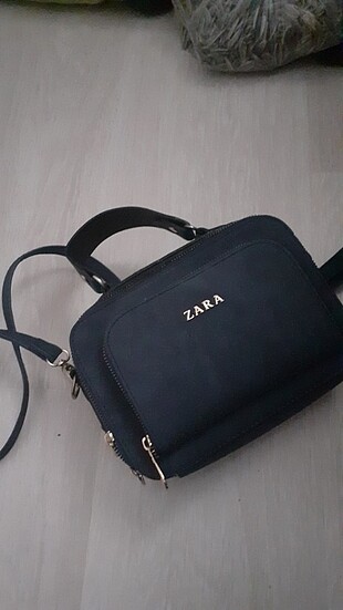 Zara Kadın lacivert çanta 