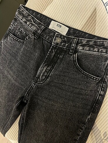 s Beden siyah Renk Stradivarius jean