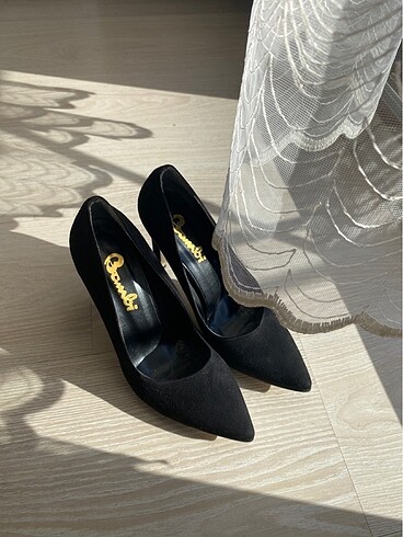 Bambi süet stiletto