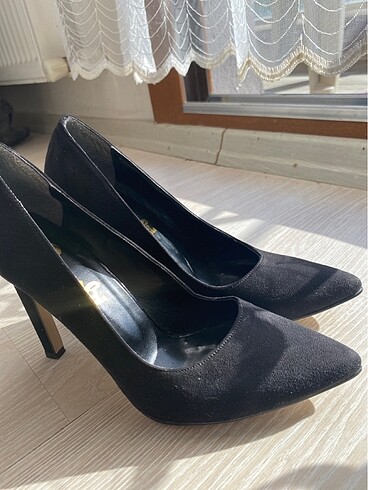 36 Beden Bambi süet stiletto