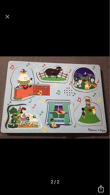 MELISSA&DOUG MÜZİKLİ PUZZLE