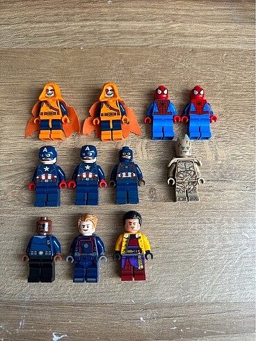Lego marvel minifigures