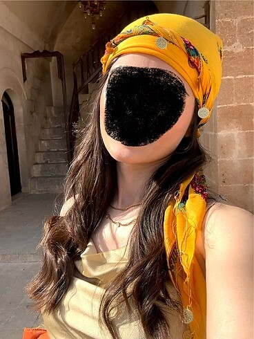 Askılı saten bluz