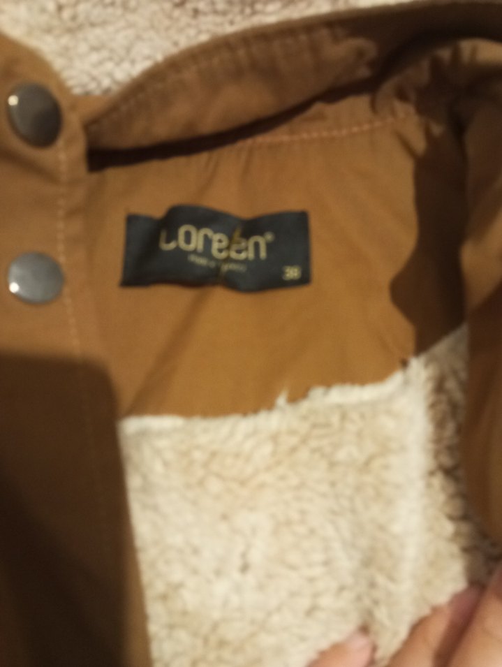 Kahverengi Uzun Kadın Kışlık Mont - Görsel 4