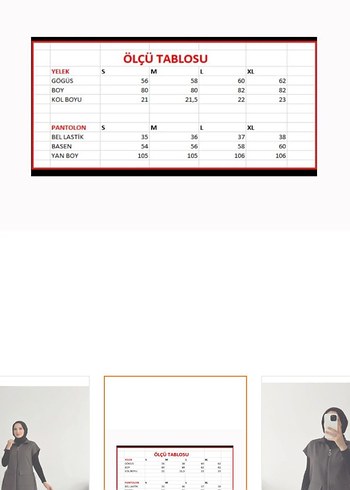 Gri Kadın Regular Fit Midi Takım - Görsel 5