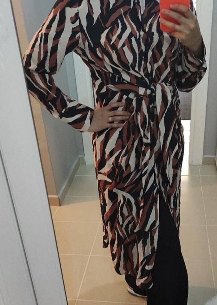 LCW kadın tunik gömlek  - Görsel 3