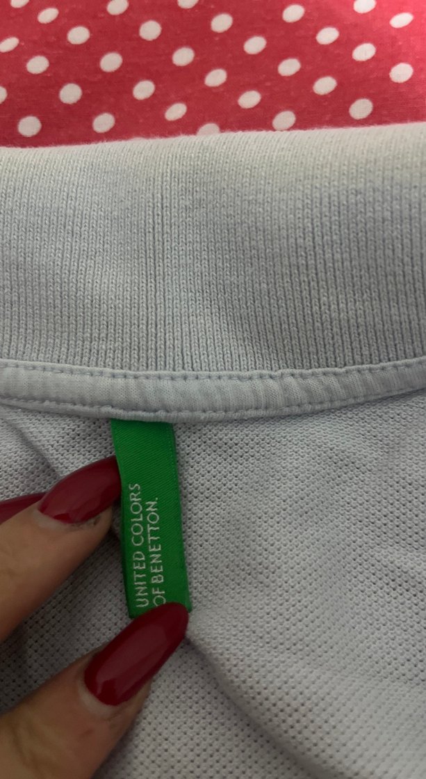 Erkek açık mavi Kısa Kollu Polo Tişört - Görsel 3