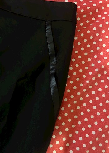 Siyah Midi Kalem Etek Fermuarlı - Görsel 3