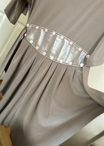 Korse detay Kısa abiye elbise - Görsel 3