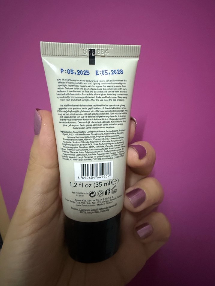 Flormar Glam Strobing makyaj bazı - Görsel 2