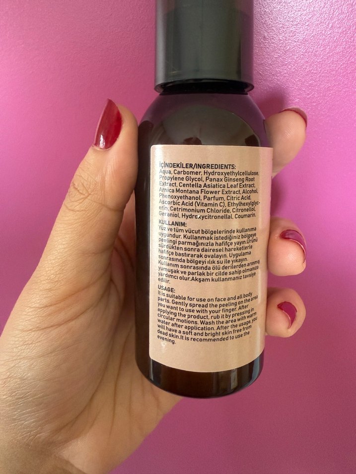 The Fine Organics Avustralya Kaviar Limon Peeling Serum - Görsel 2