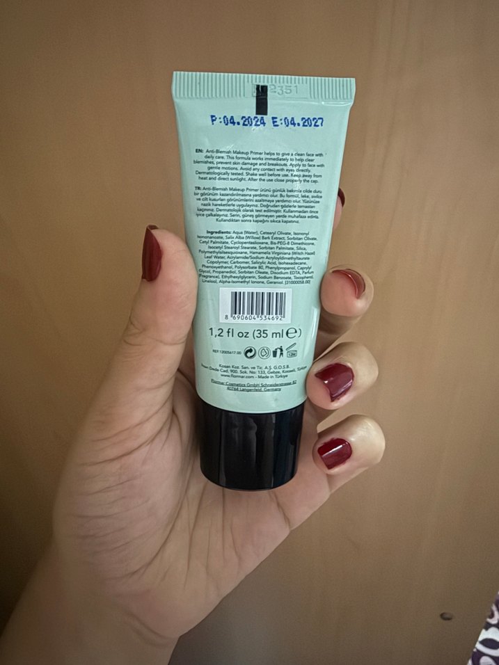 Flormar Anti-Blemish Makyaj Bazı - Görsel 2