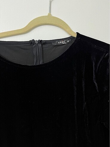 Kadife elbise - Görsel 2