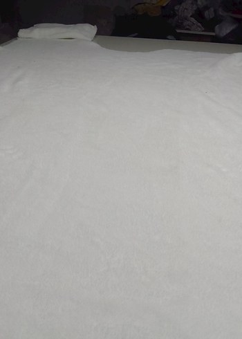 Beyaz Düz Yatak Örtüsü ve Çarşaf - Görsel 4