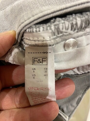 s Beden Skinny dar paça pantolon