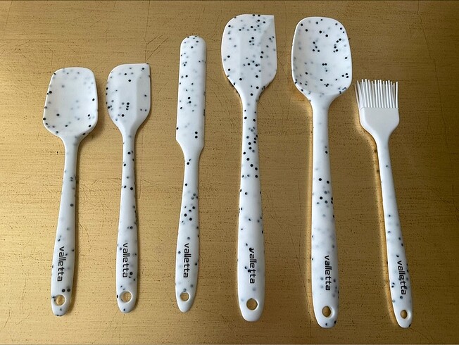 Silikon spatula seti