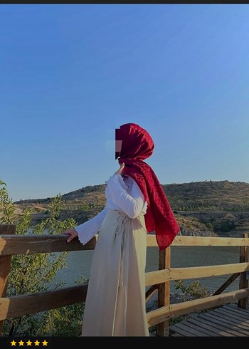 Trendyol & Milla Camel Renkli Uzun Keten Elbise