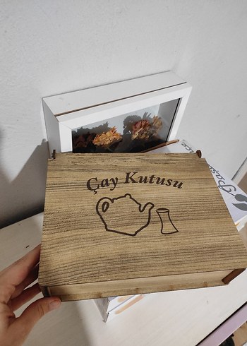 Ahşap Çay Kutusu - Görsel 4