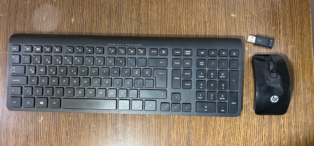 Hewlett-Packard HP Wireless Ultra Sessiz Tuş Klavye ve Mouse Kit - Görsel 4