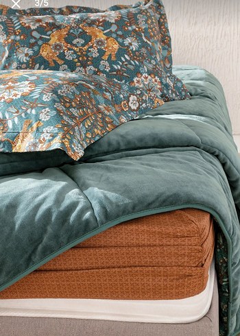 Yataş çift kişilik yorgan+lastikli çarşaf - Görsel 4