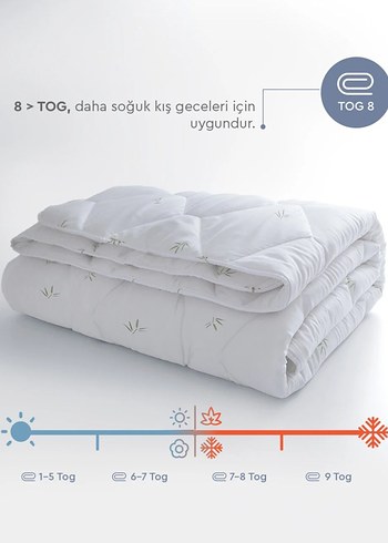 Yataş tek kişilik bambu yorgan - Görsel 3