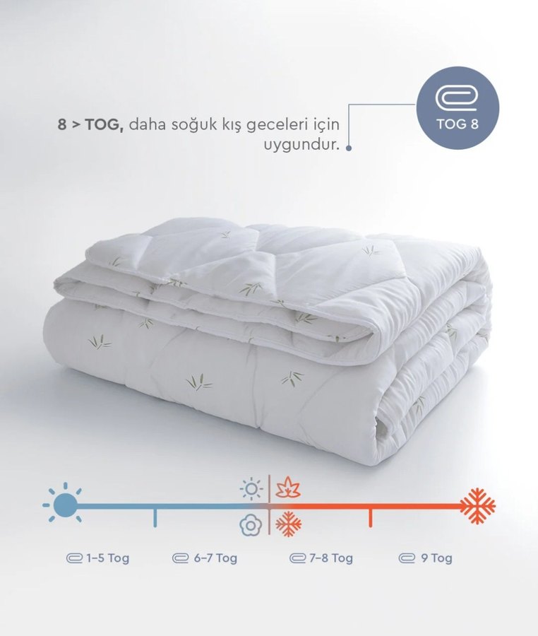 Yataş tek kişilik bambu yorgan - Görsel 3