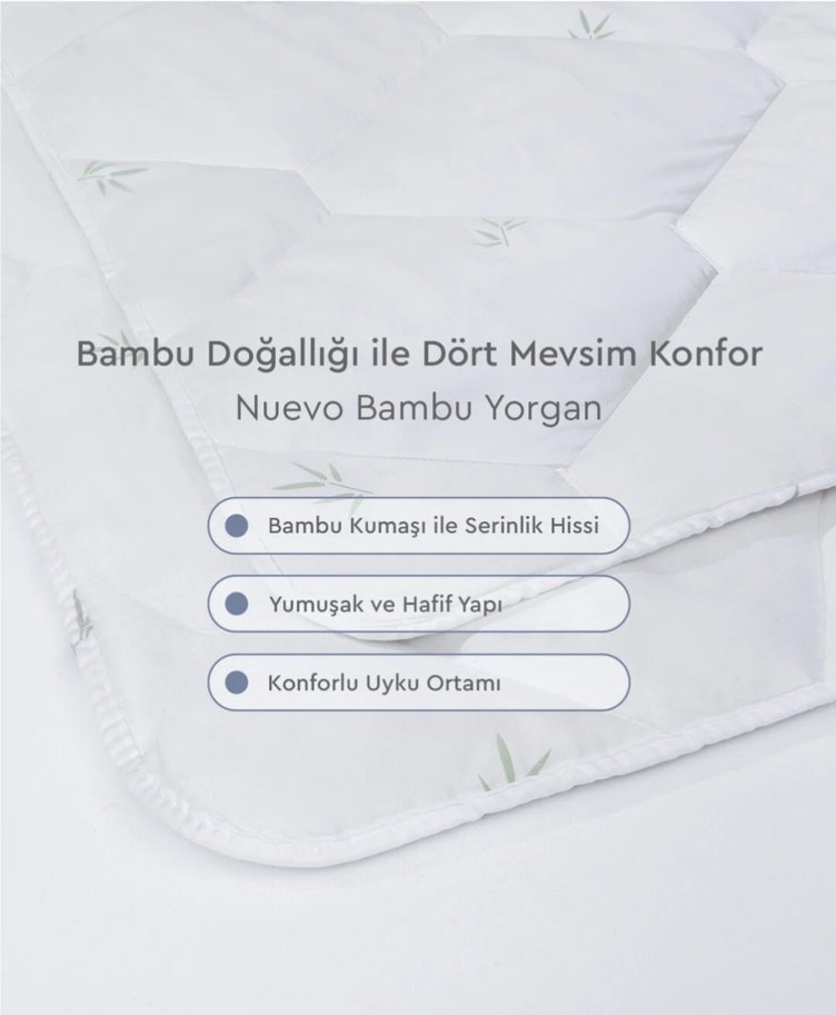 Yataş tek kişilik bambu yorgan - Görsel 5
