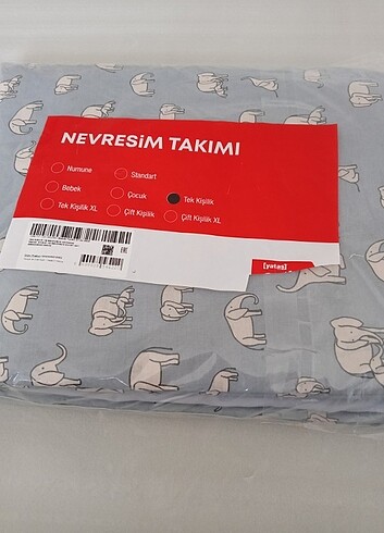 Beden mavi Renk Yataş tek kişilik nevresim takımı