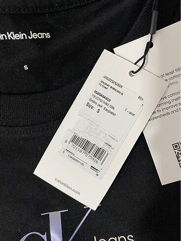 s Beden Calvin klein orijinal kadın tshirt