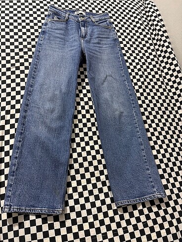 Zara straight pantolon